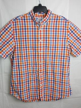 Old Navy Short-Sleeve Button-Down Shirt The Classic Shirt Men's Slim Fit -  XL
